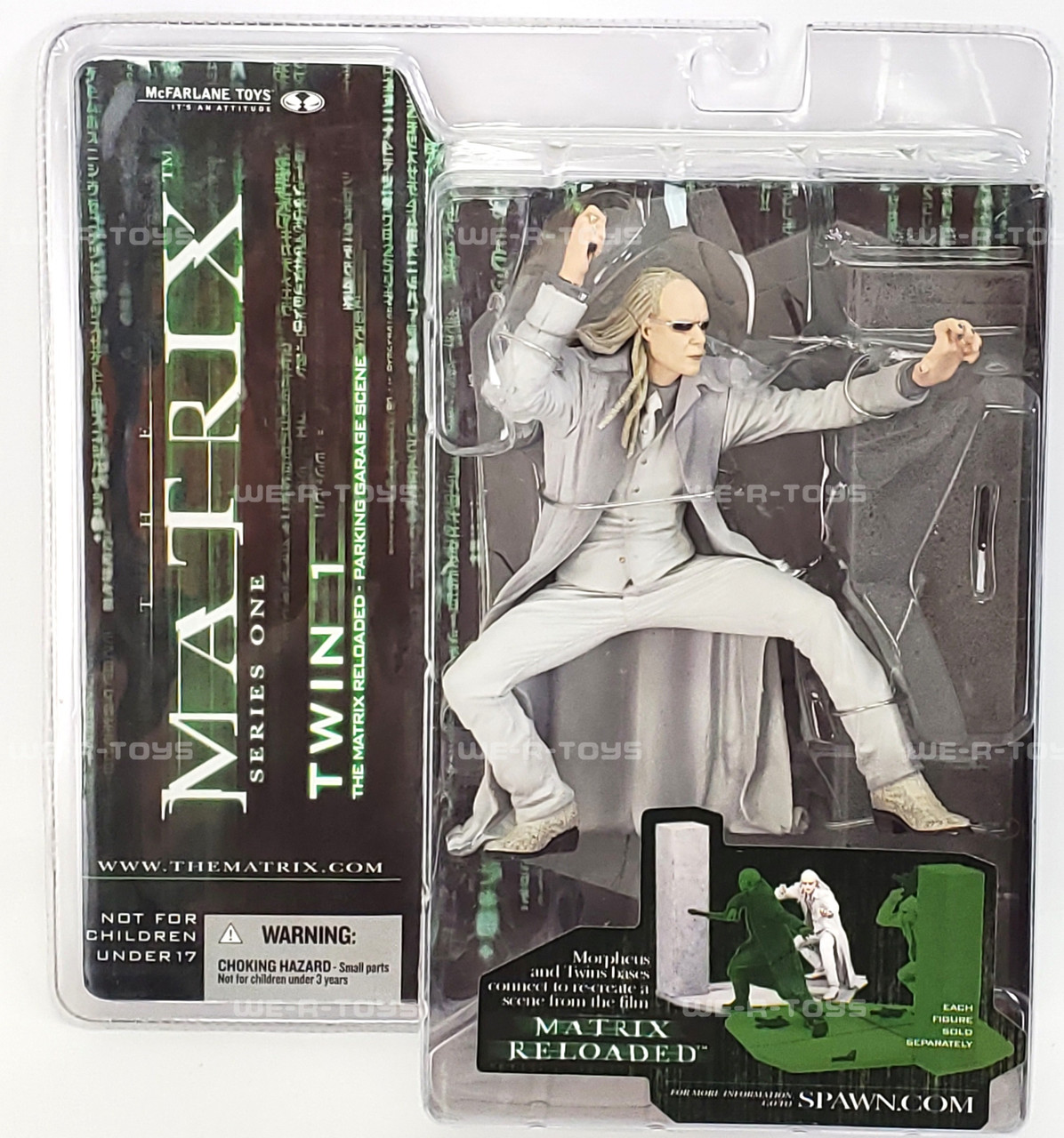 The Matrix Series One Twin 1 & Twin 2 Parking Garage Scene