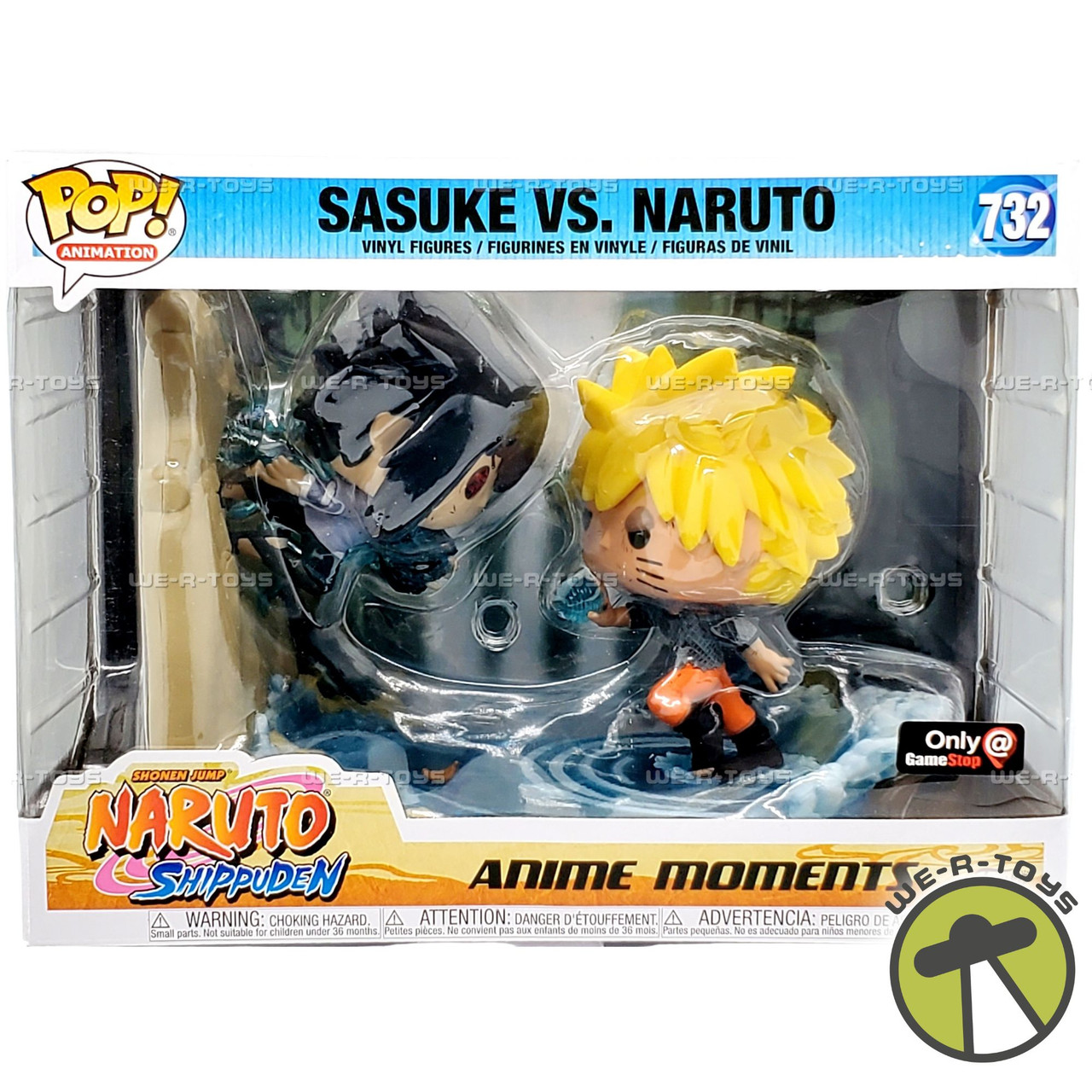Funko POP Naruto Shippuden Naruto Vs Sasuke Exclusive 732 Anime