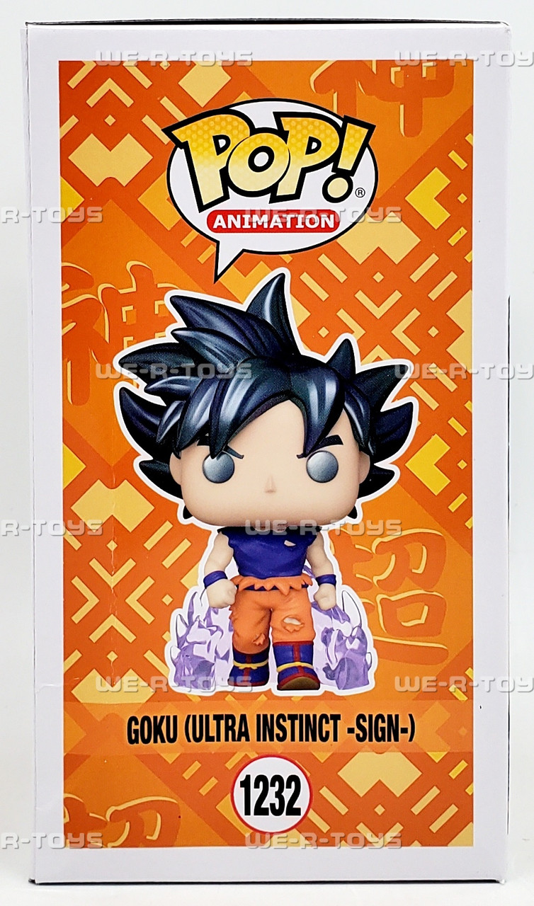 Funko POP Animation Dragon Ball Super Goku Ultra Instinct Sign