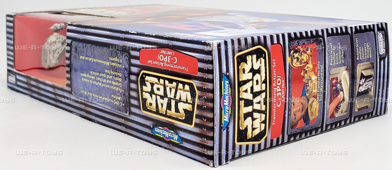 The Original MicroMachines Star Wars C-3PO/Cantina Action Set 1994
