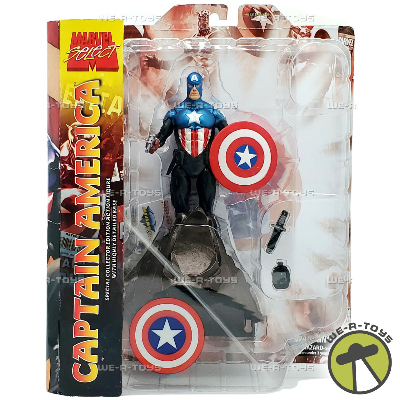 Marvel Select Captain America Action Figure 2008 Diamond Select
