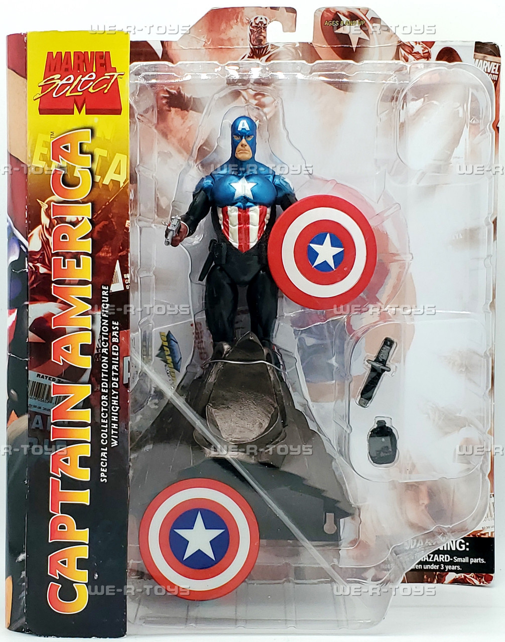 Marvel Select Captain America Action Figure 2008 Diamond Select
