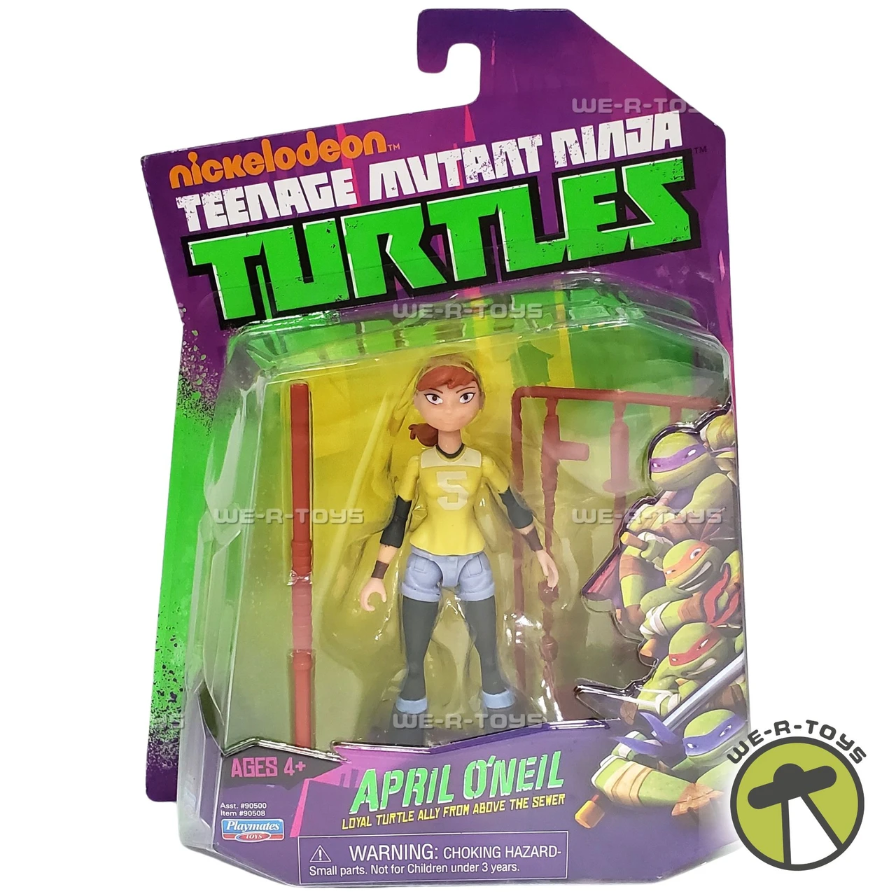 Nickelodeon TMNT April O'Neil Action Figure 2013 Playmates Toys 90508 ...