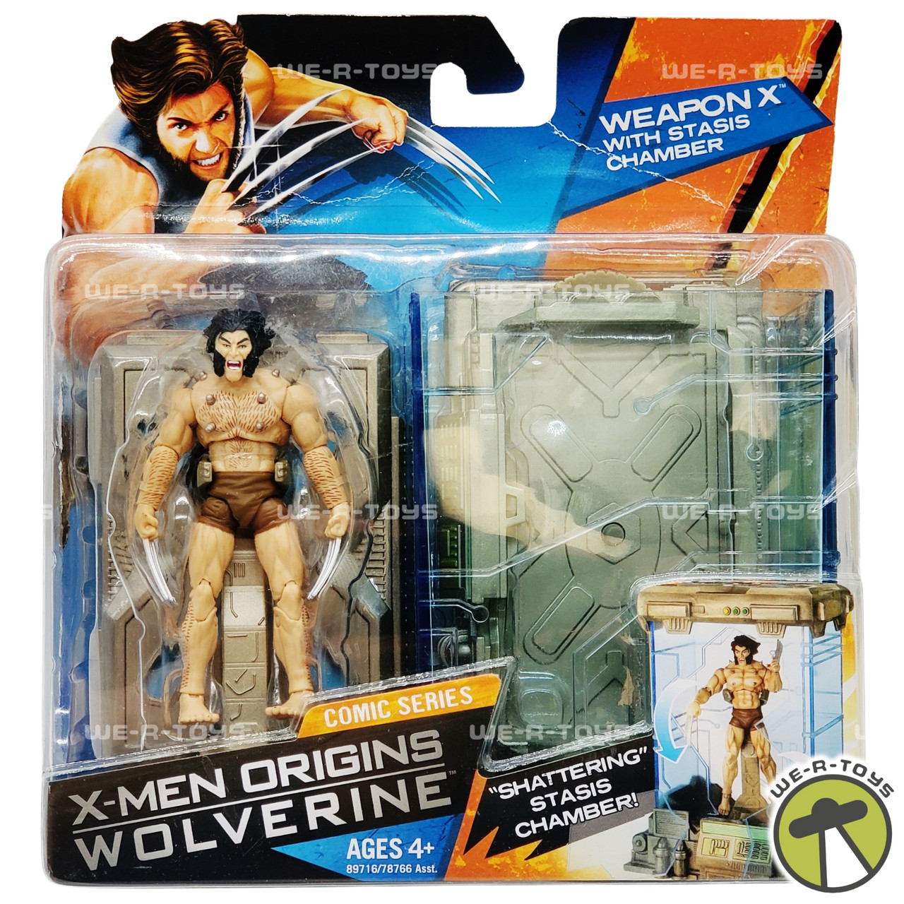 Marvel's X-Men Origins Wolverine Weapon X W/ Stasis Chamber 2009