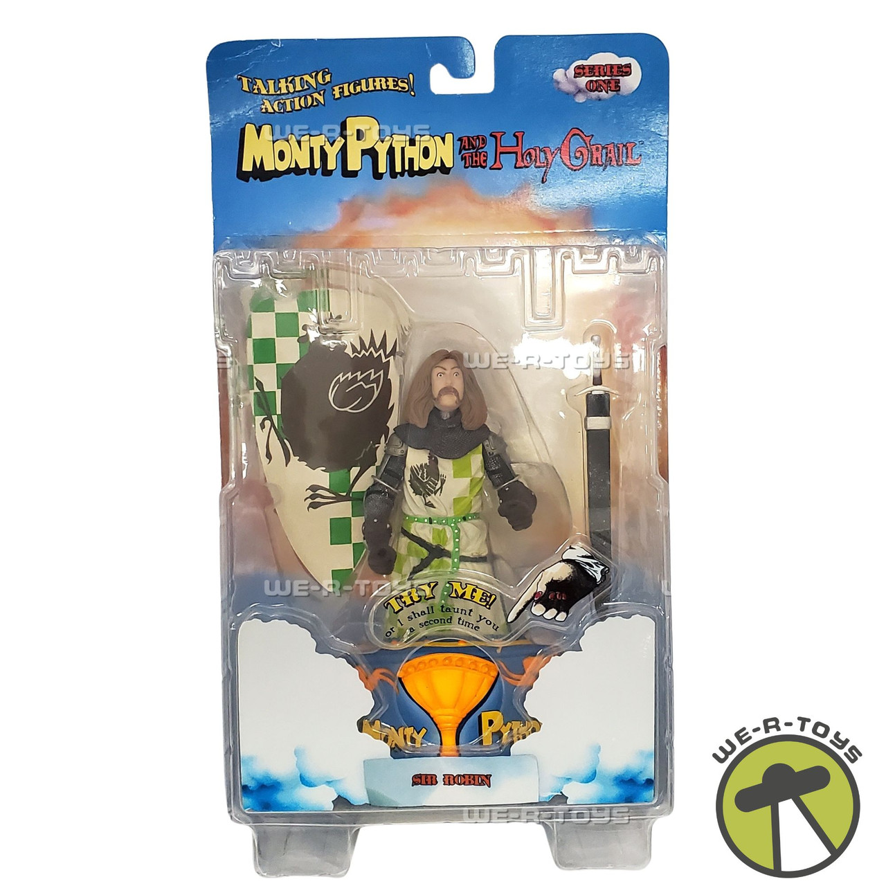 Monty Python & The Holy Grail Series One Sir Robin Talking Figure