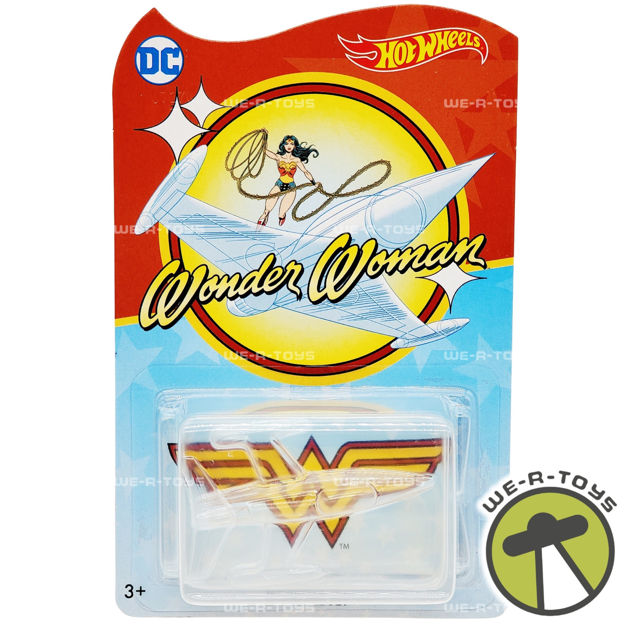Hot Wheels DC Wonder Woman Invisible Jet 2017 Collector Edition 