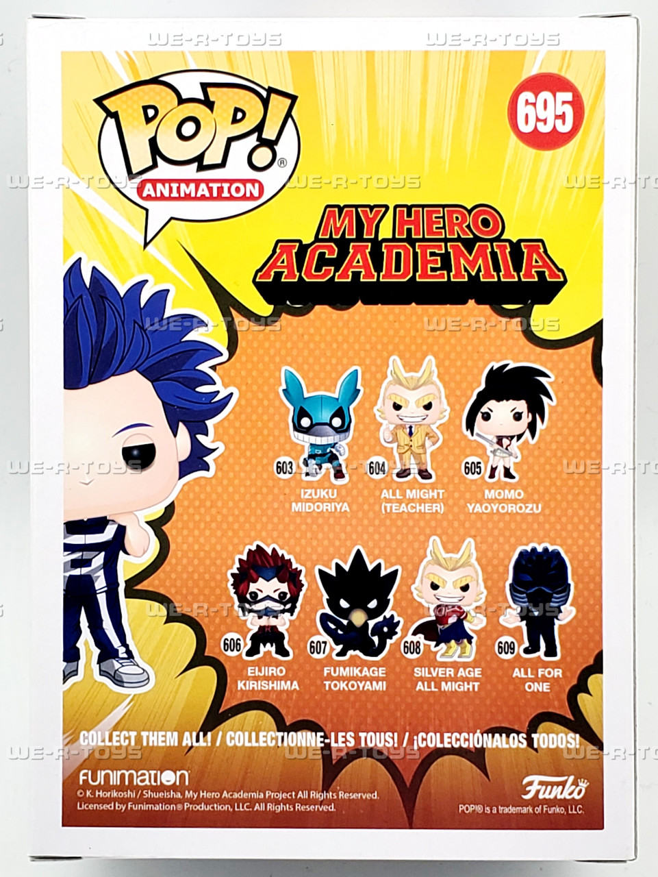集英社 - セールレアFUNKO POP! ヒロアカ　心操人使　チェイス版 Amazon.co.jp: Funko POP! My Hero Academia Hitoshi Shinshu No