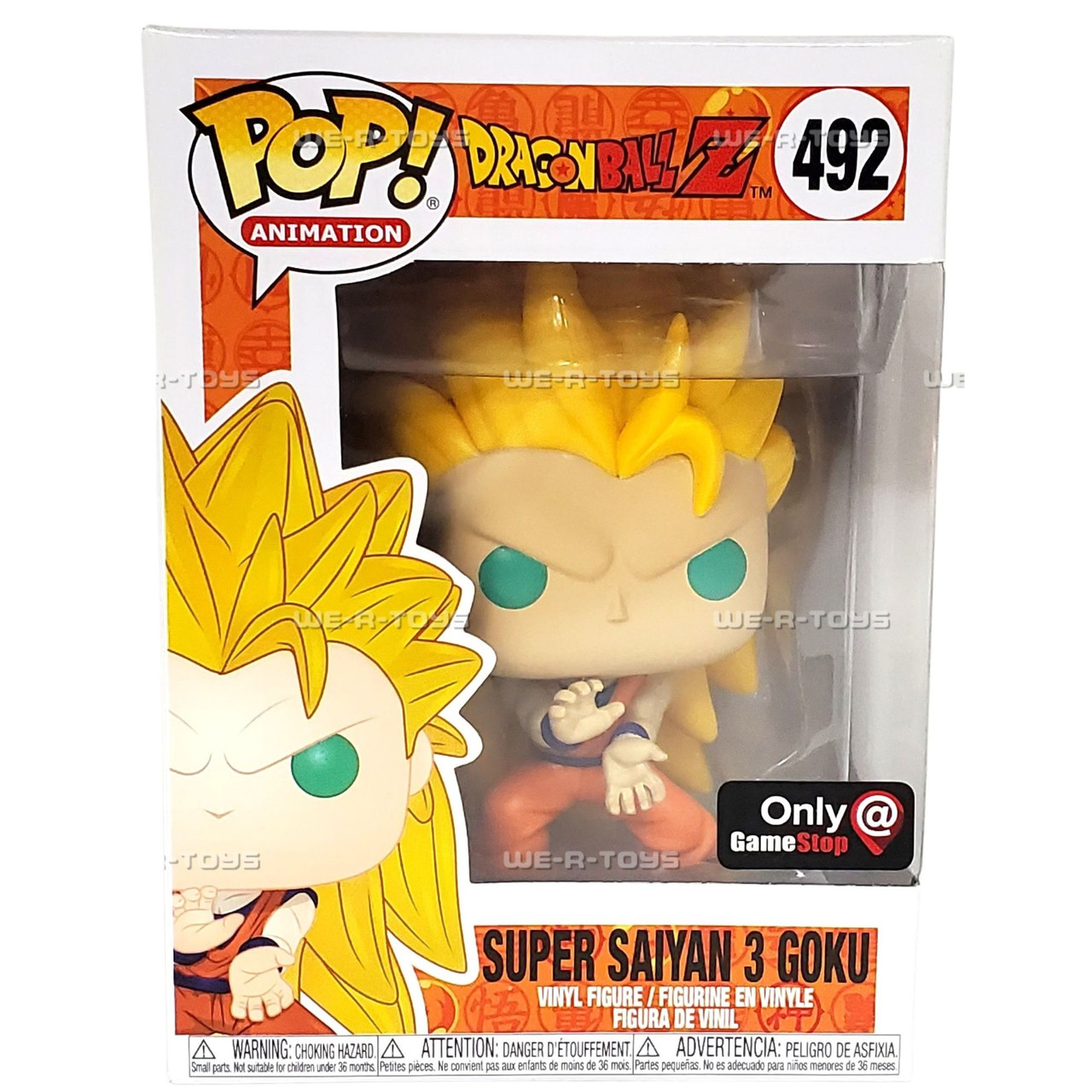 Funko Pop! Animation Dragon Ball Z Super Saiyan 3 Goku Vinyl