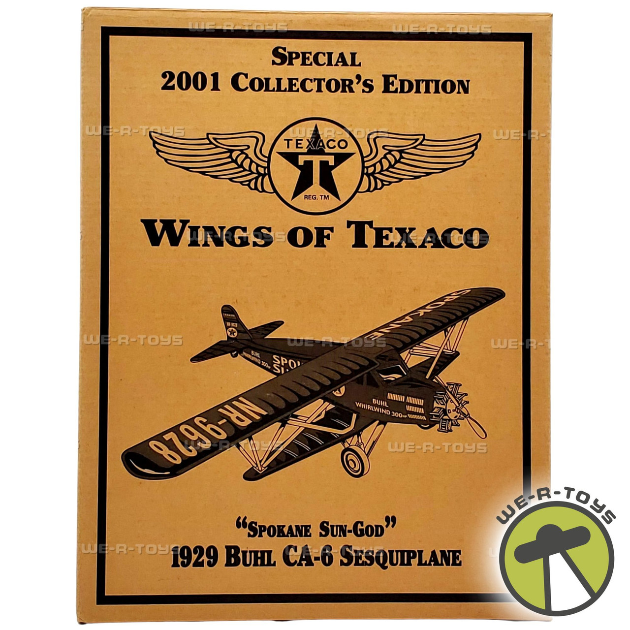 Wings of Texaco 1929 Buhl CA-6 Sesquiplane Spokane Sun God