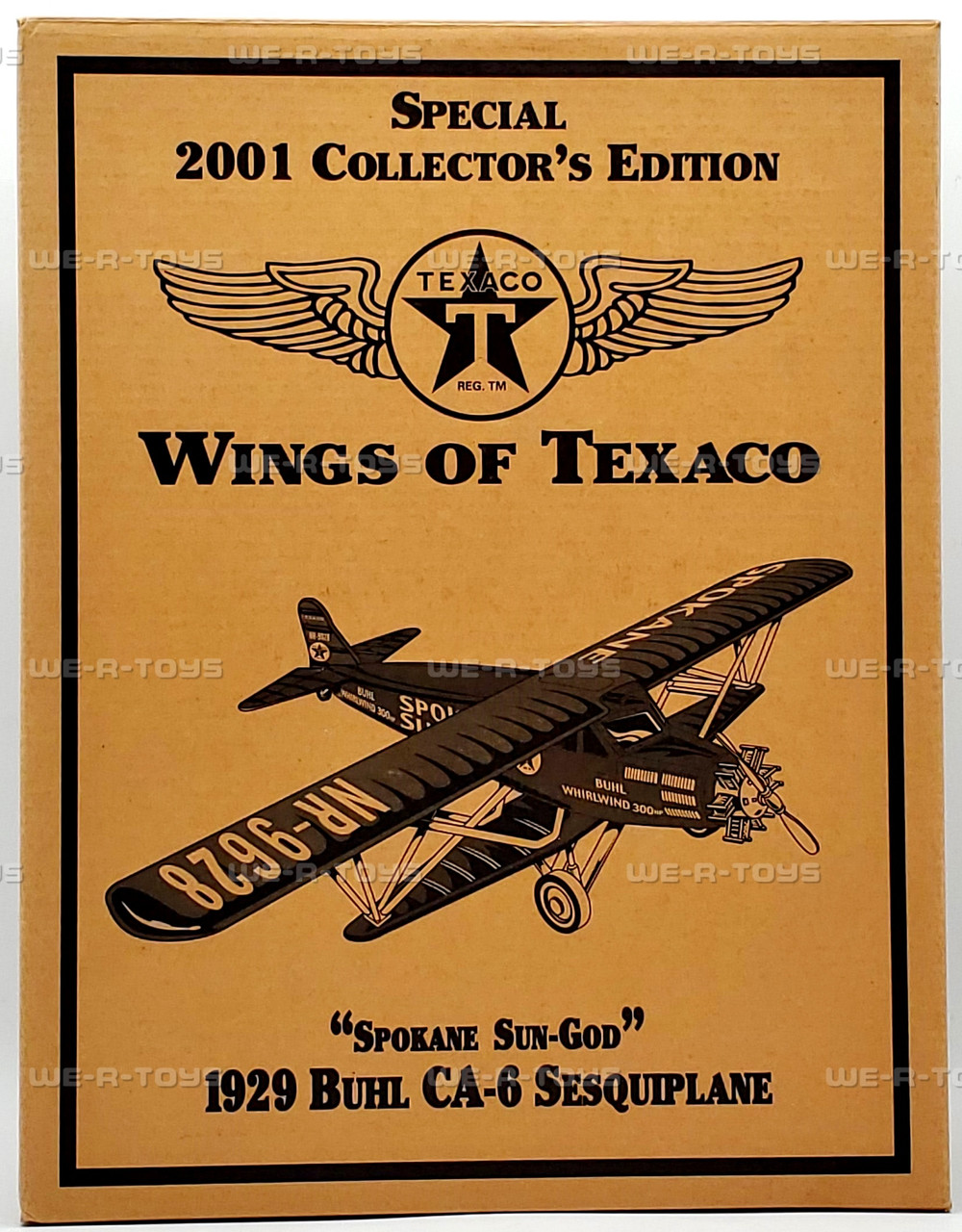 Wings of Texaco 1929 Buhl CA-6 Sesquiplane Spokane Sun God Die