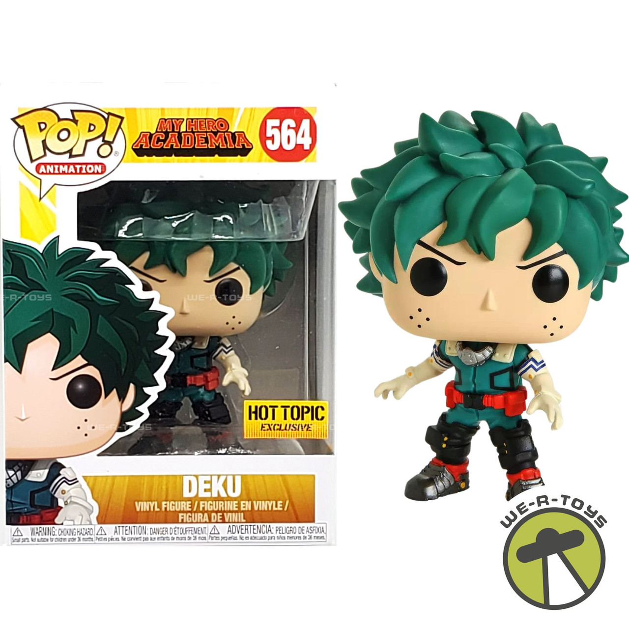 【未開封】FUNKO POP! デクスターズラボ アメトイ フィギュア Funko Pop Animation 564 My Hero Academia Deku Hot Topic Exclusive