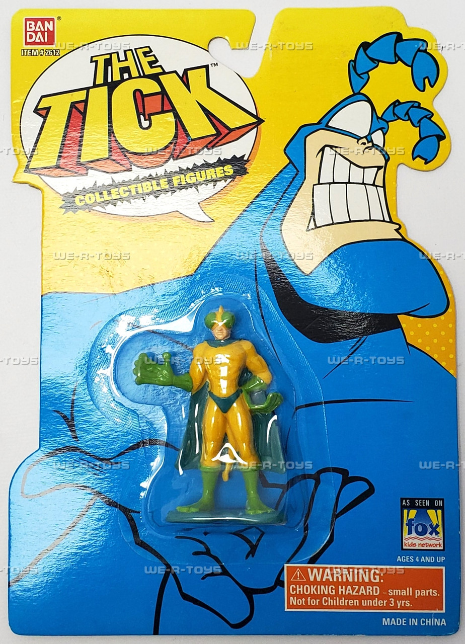 The Tick Lot of 7 Collectible Figures 1994 Bandai #2612 NRFP - We