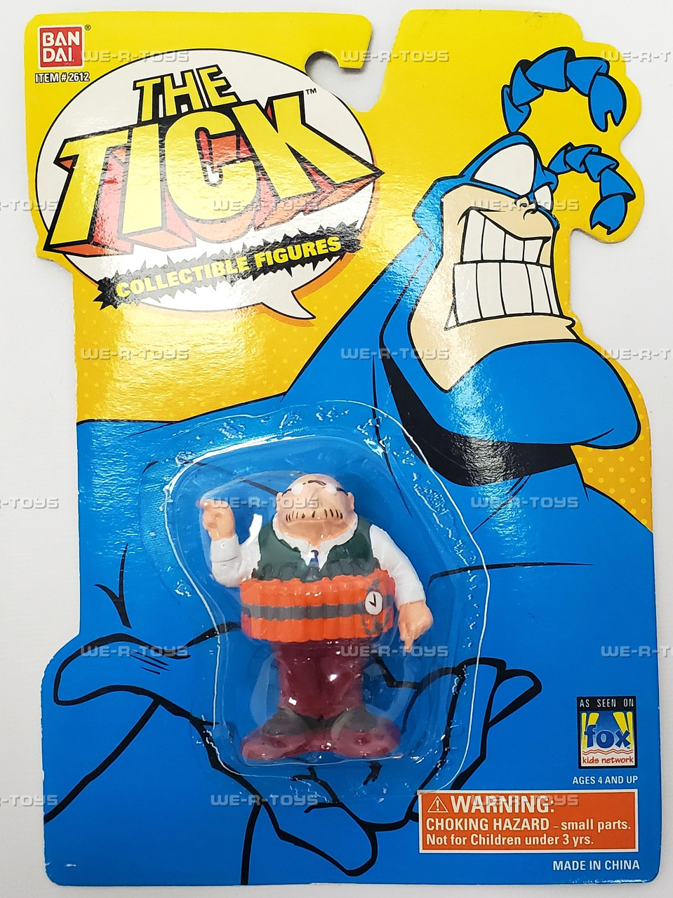 The Tick Lot of 7 Collectible Figures 1994 Bandai #2612 NRFP - We