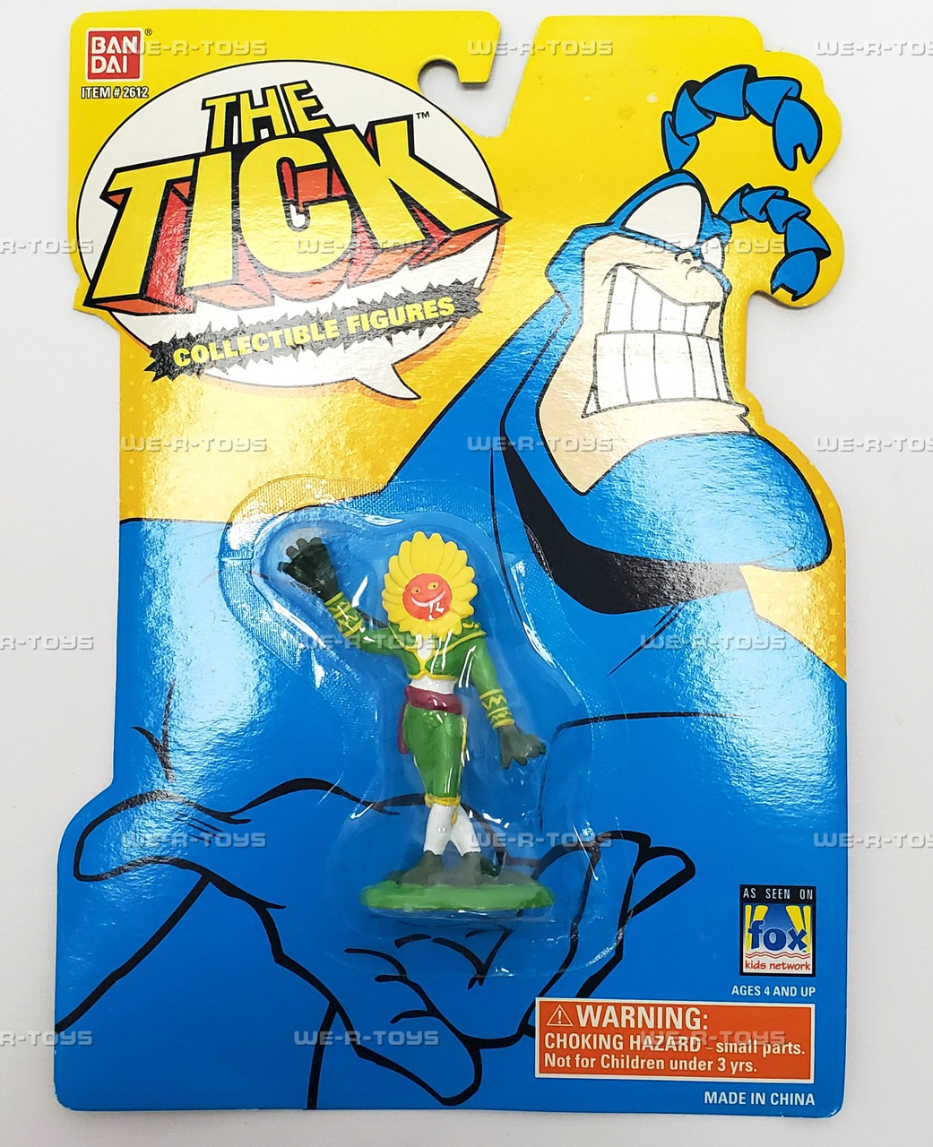 The Tick Lot of 7 Collectible Figures 1994 Bandai #2612 NRFP - We