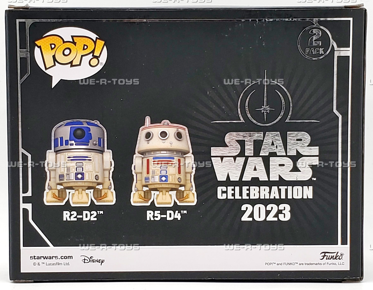 Funko POP Star Wars R2-D2 and R5-D4 Vinyl Bobble Head
