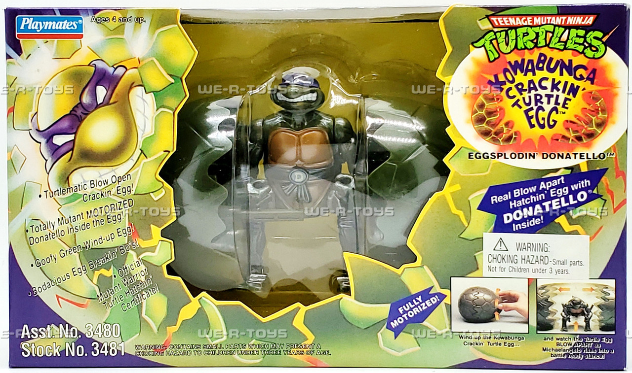 KOWABUNGA CRACKIN'TURTLE EGG LEONARDO99→ Teenage Mutant Ninja Turtles Kowabunga Crackin Turtle Egg