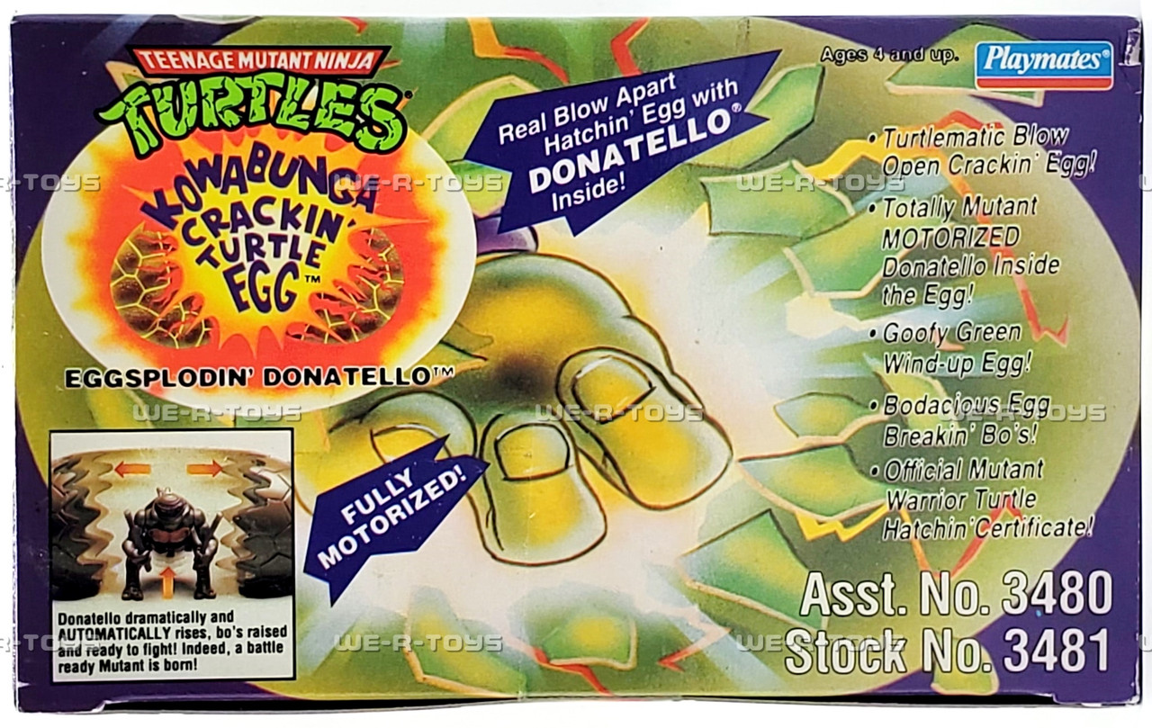 Teenage Mutant Ninja Turtles Kowabunga Crackin Turtle Egg