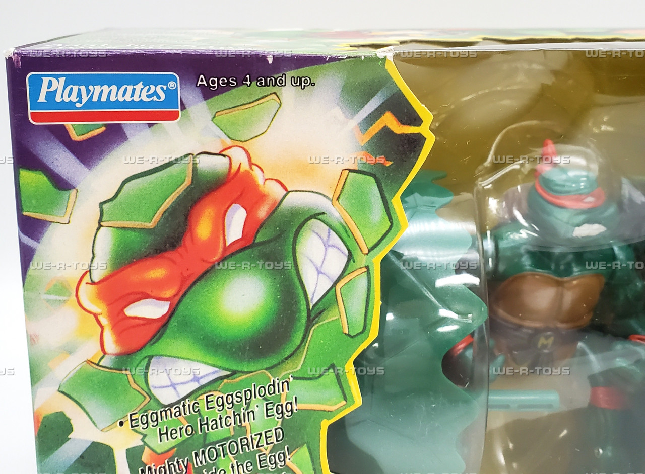 TMNT Kowabunga Crackin Turtle Egg Hero Hatchin Michaelangelo