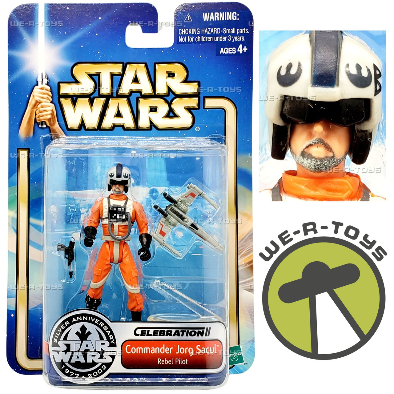Hasbro スターウォーズ Commander Jorg Sacul Star Wars Celebration II Commander Jorg Sacul Rebel Pilot