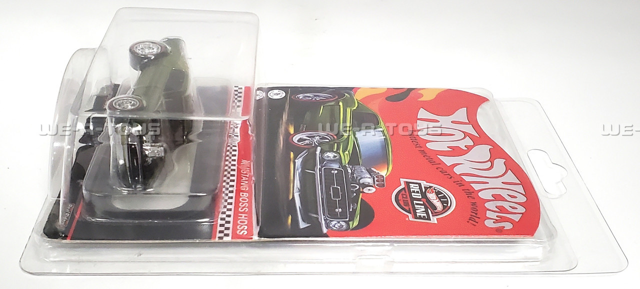 Hot Wheels Red Line Club Mustang Boss Hoss (Green) Vehicle 2021