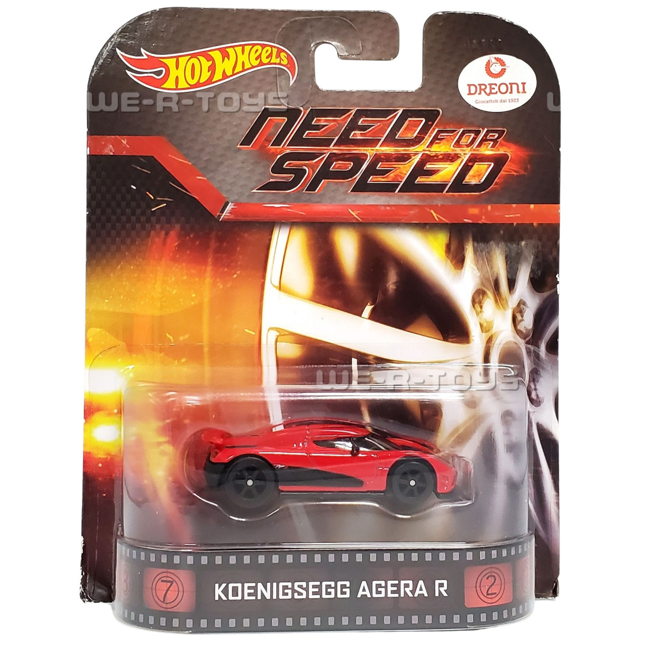 レースゲーム ニード・フォー・スピード ケーニグセグアゲーラ R ホットウィール Hot Wheels Retro Entertainment Need For Speed Koenigsegg Agera R