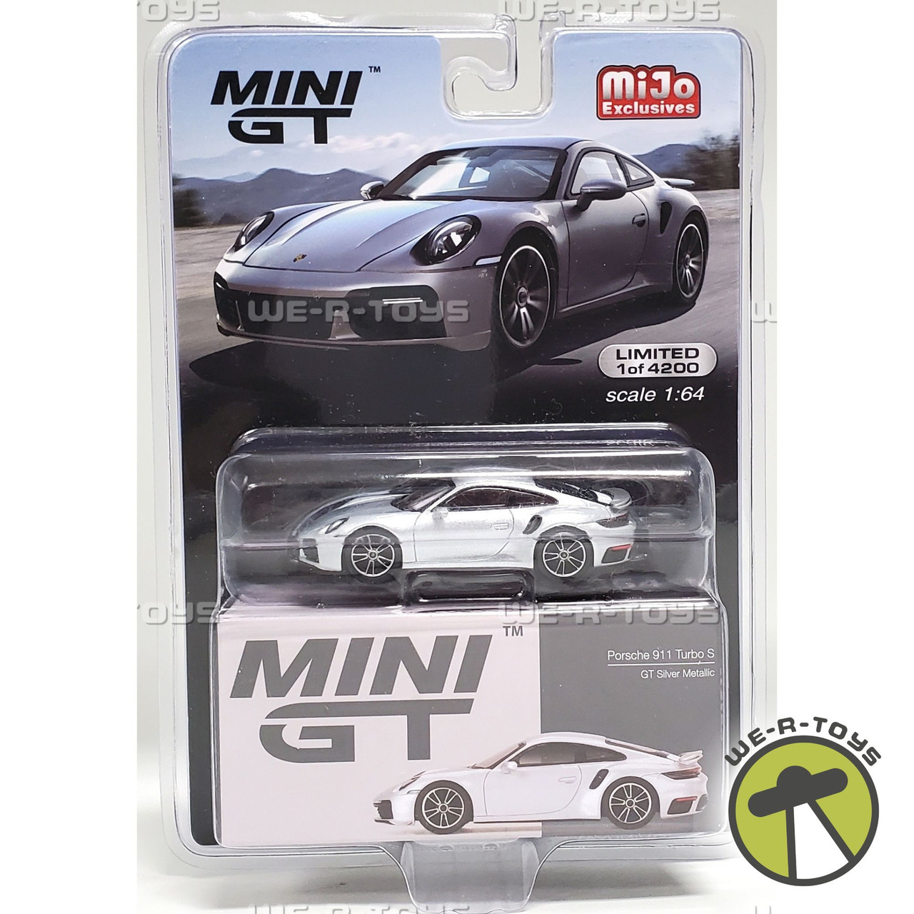 ミニカー MINI GT Porsche 911 Carrera 4S GT Silver MINI GT 1:64 Porsche 911 (992) Carrera 4S GT Silver Model