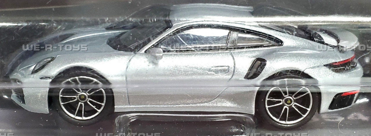 MINI GT Porsche 911 Turbo S GTシルバーメタリック 1/64スケール MINI GT「ポルシェ911 Turbo S」(GT