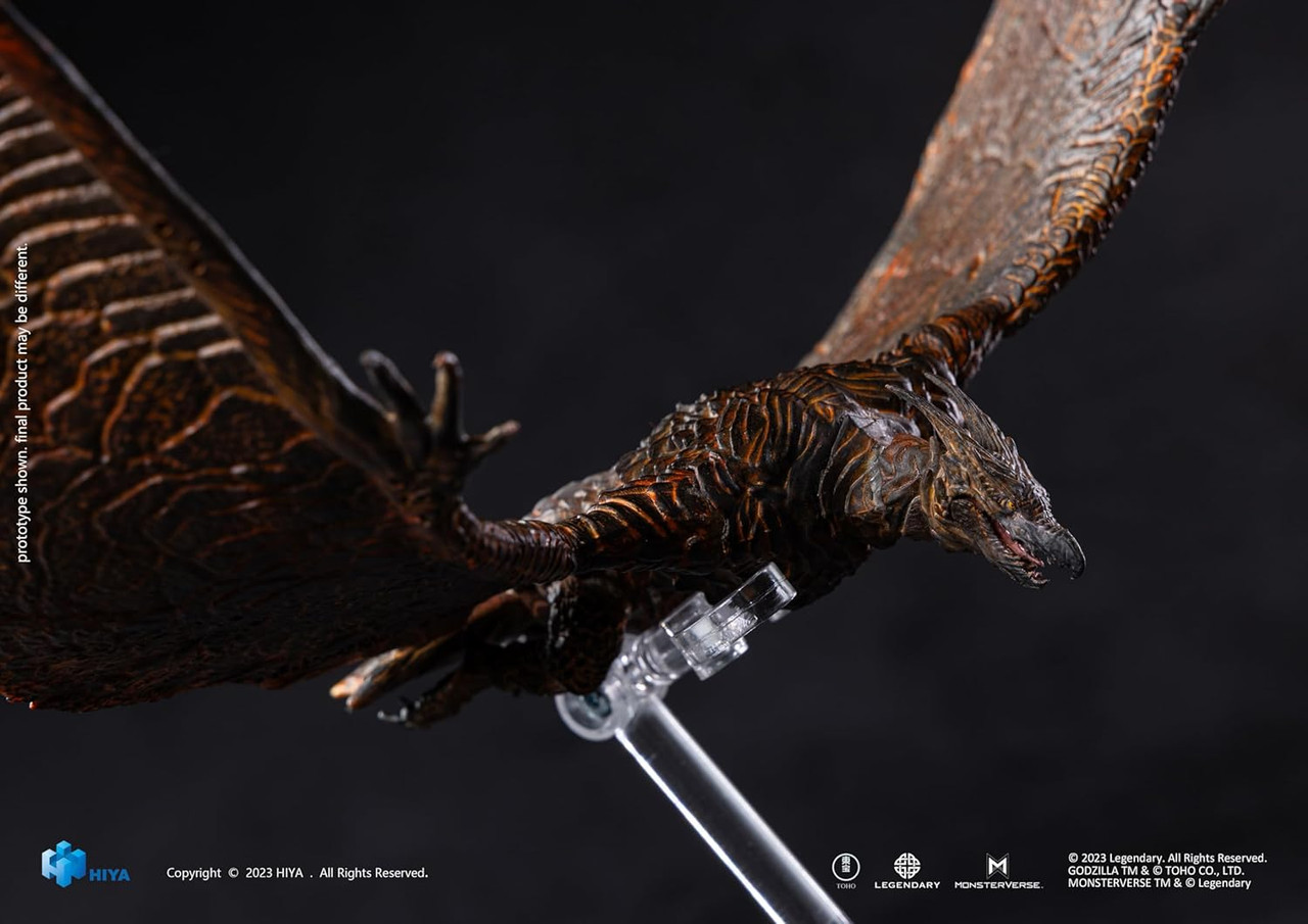 Godzilla King of Monser EXQ Basic Rodam Flameborn PX Figure 2024