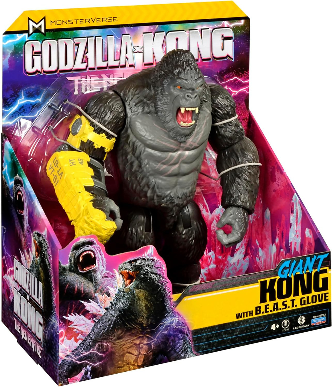 Godzilla X Kong Movie Giant Kong 11inch Figure 2024 Playmates