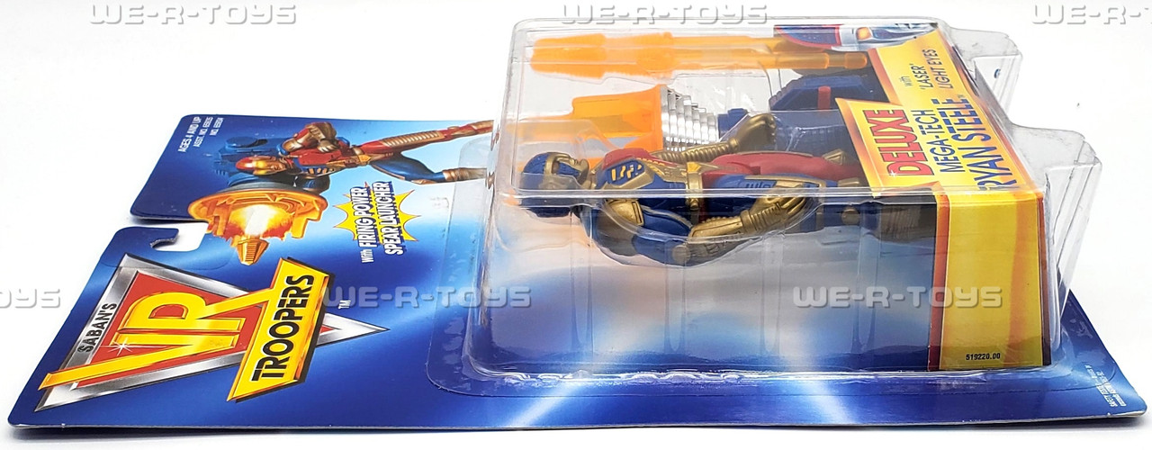 Saban's VR Troopers Deluxe Mega-Tech Ryan Steele Action Figure No