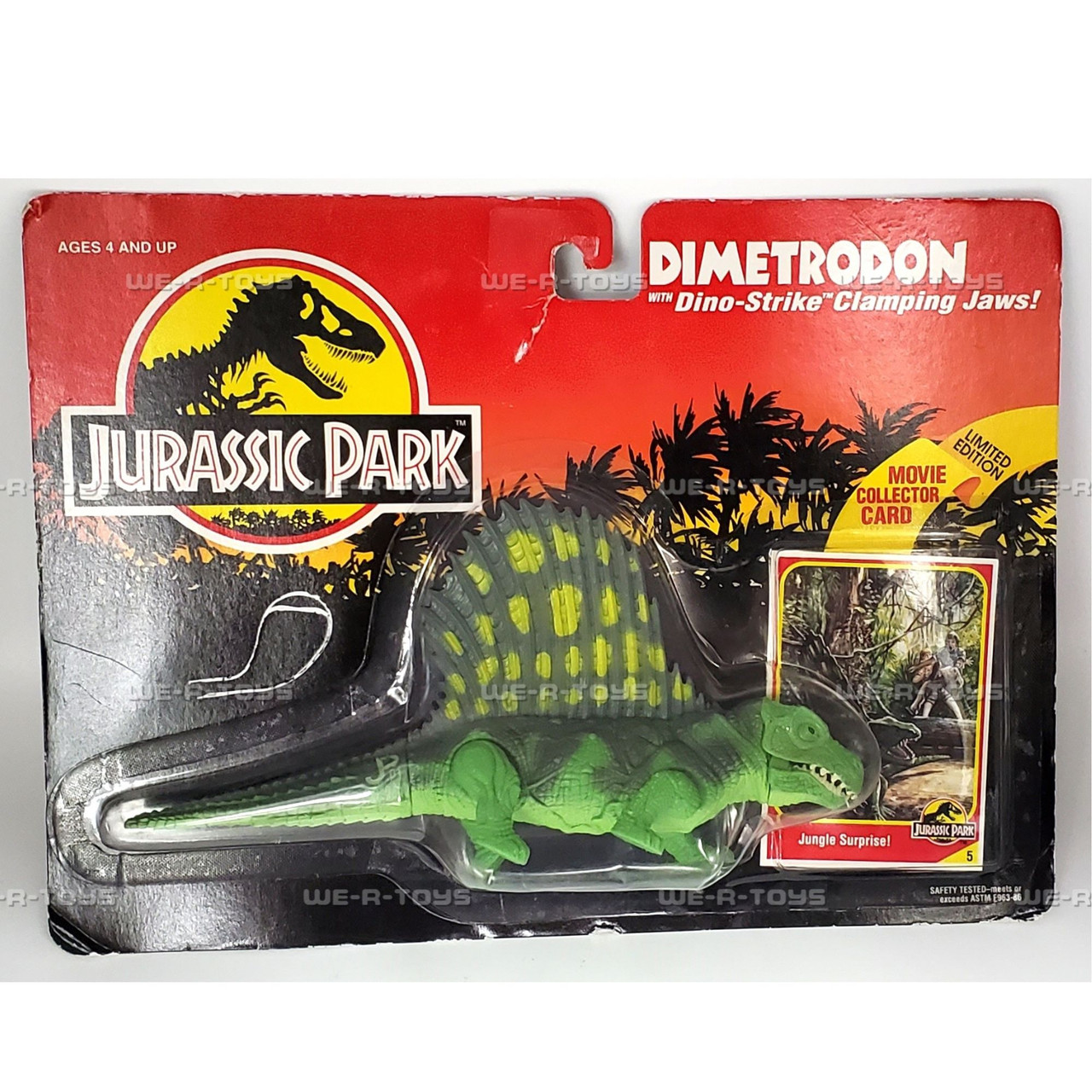 Jurassic Park Dimetrodon Figure Limited Edition 1993 Kenner #61009
