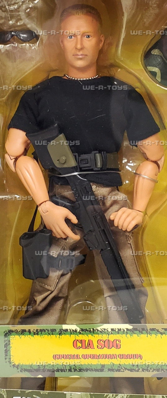 Power Team Elite World Peacekeepers CIA SOG Action Figure #33699