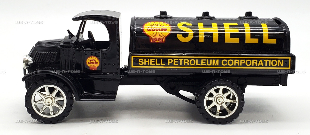 ERTL Shell 1935 Mack Tanker Bank Die Cast Metal Vehicle Locking