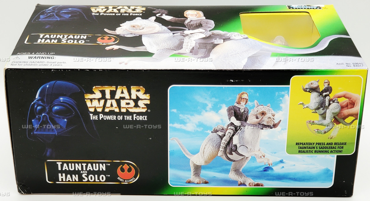 Star Wars Power of the Force Tauntaun and Han Solo Figure