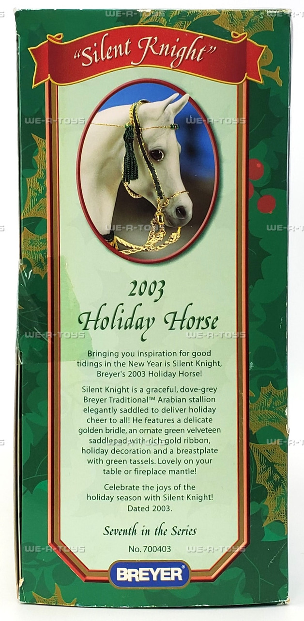 Breyer Silent Knight 2003 Holiday Horse Figure 7th in Series No