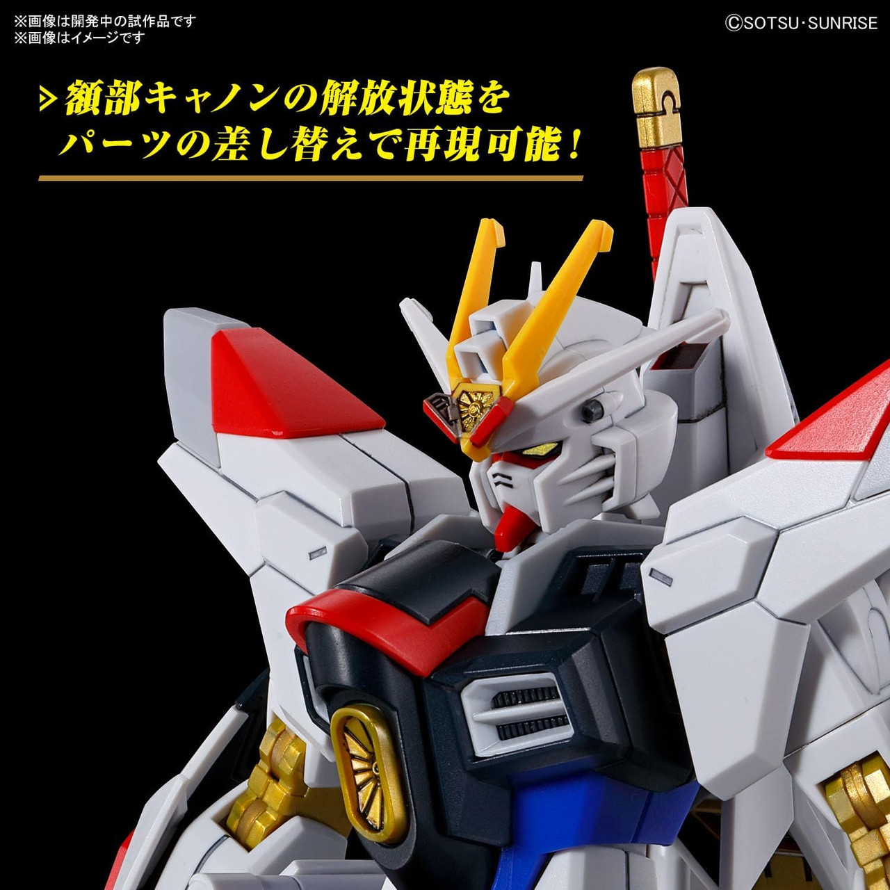 Gundam Seed Freedom Mighty Strike Freedom Gundam HG Model Kit
