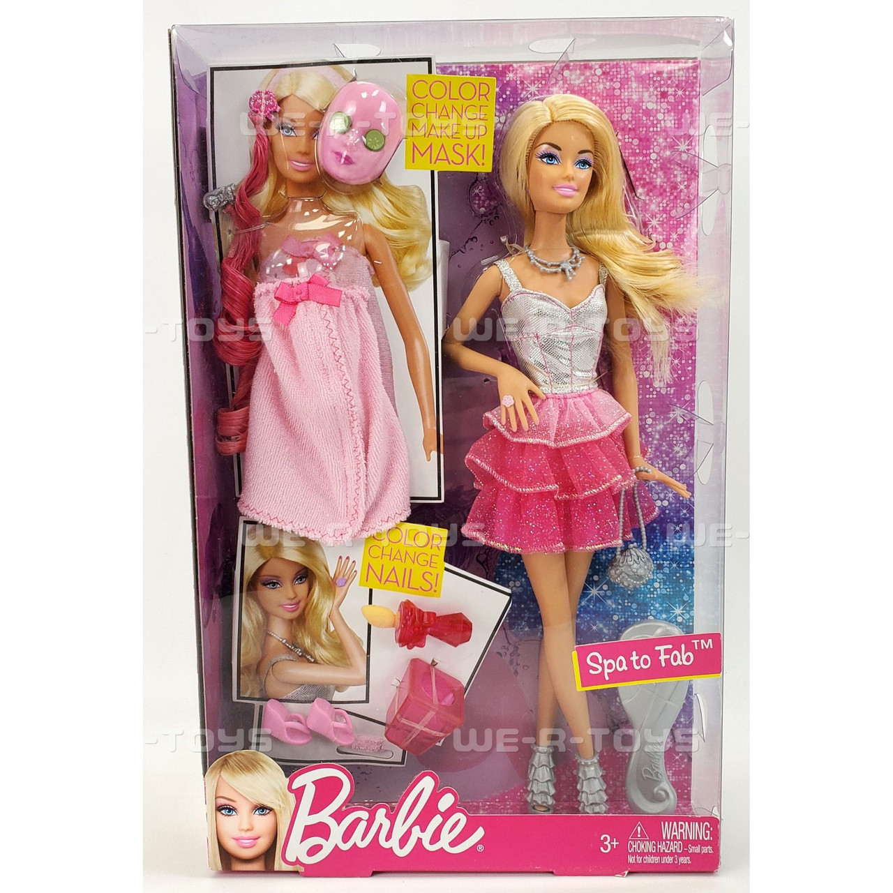 Barbie Spa to Fab Doll 2012 Mattel X7891 NRFB - We-R-Toys