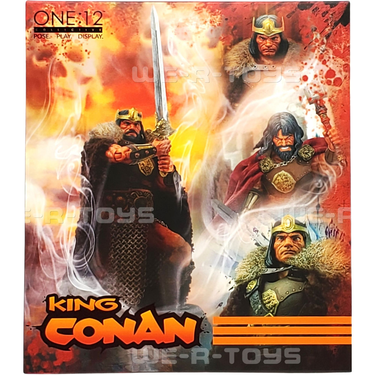 Conan One 12 Collective King Conan Action Figure 2024 Mezco