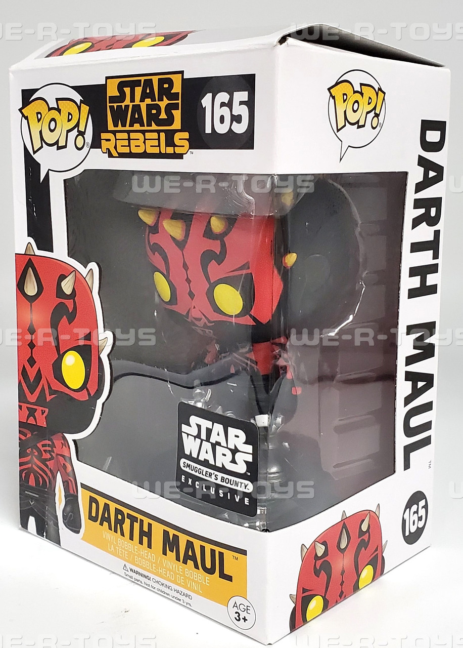 FUNKO POP ダースモール 165 フィギュア レア Funko Pop! Star Wars Rebels Darth Maul Exclusive Bobble-Head