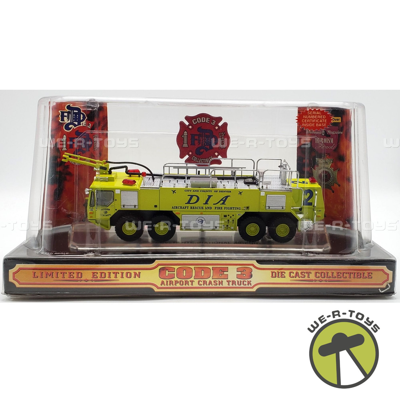 Code 3 Denver International Airport E-ONE Titan 8X8 Crash Truck