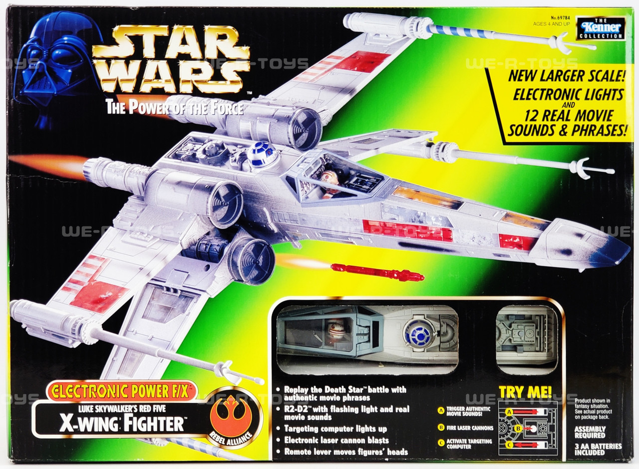 Star Wars The Power of the Force Luke Skywalker's Red Five X-Wing