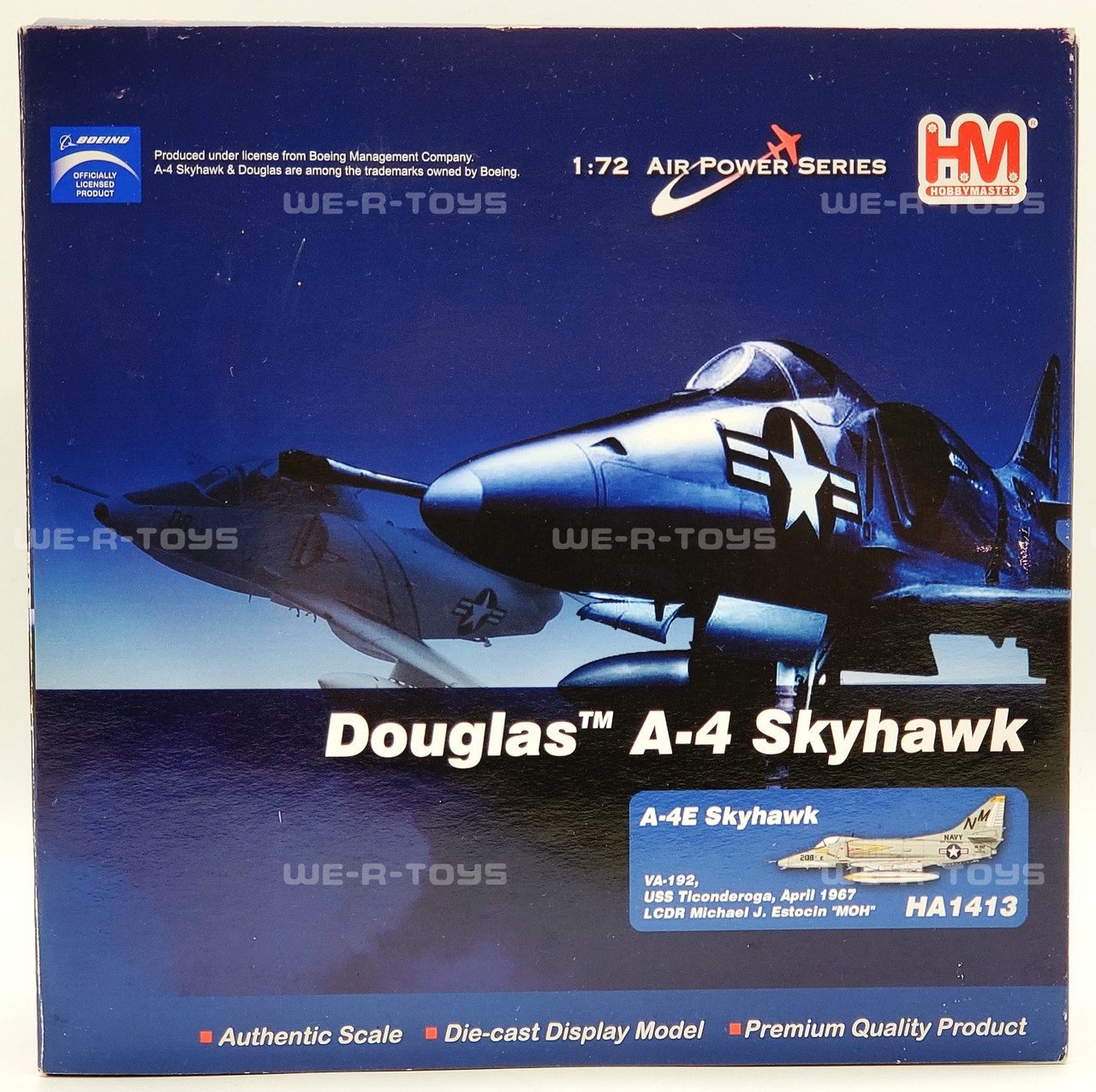 Douglas A-4 Skyhawk Plane 1:72 Scale 2010 Hobby Master No. HA1413
