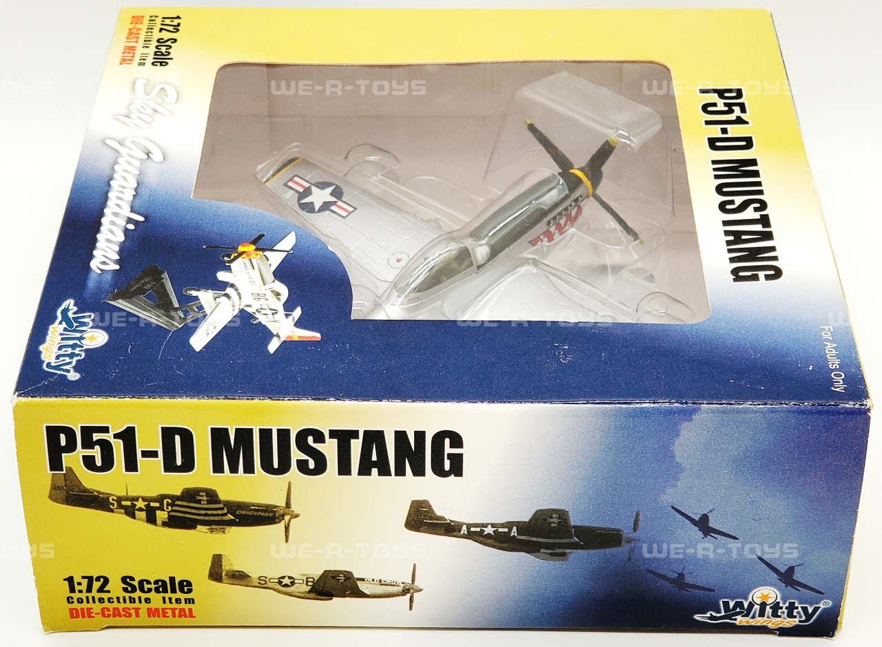 Sky Guardians P51-D Mustang Plane 1:72 Scale Witty Wings NEW - We