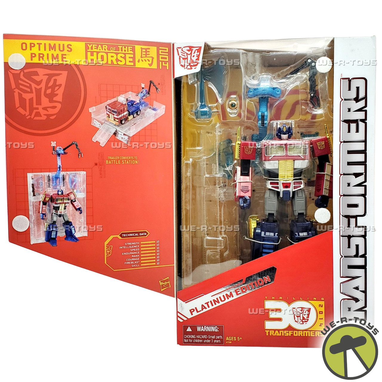 Transformers Platinum Edition Optimus Prime Year of the Horse