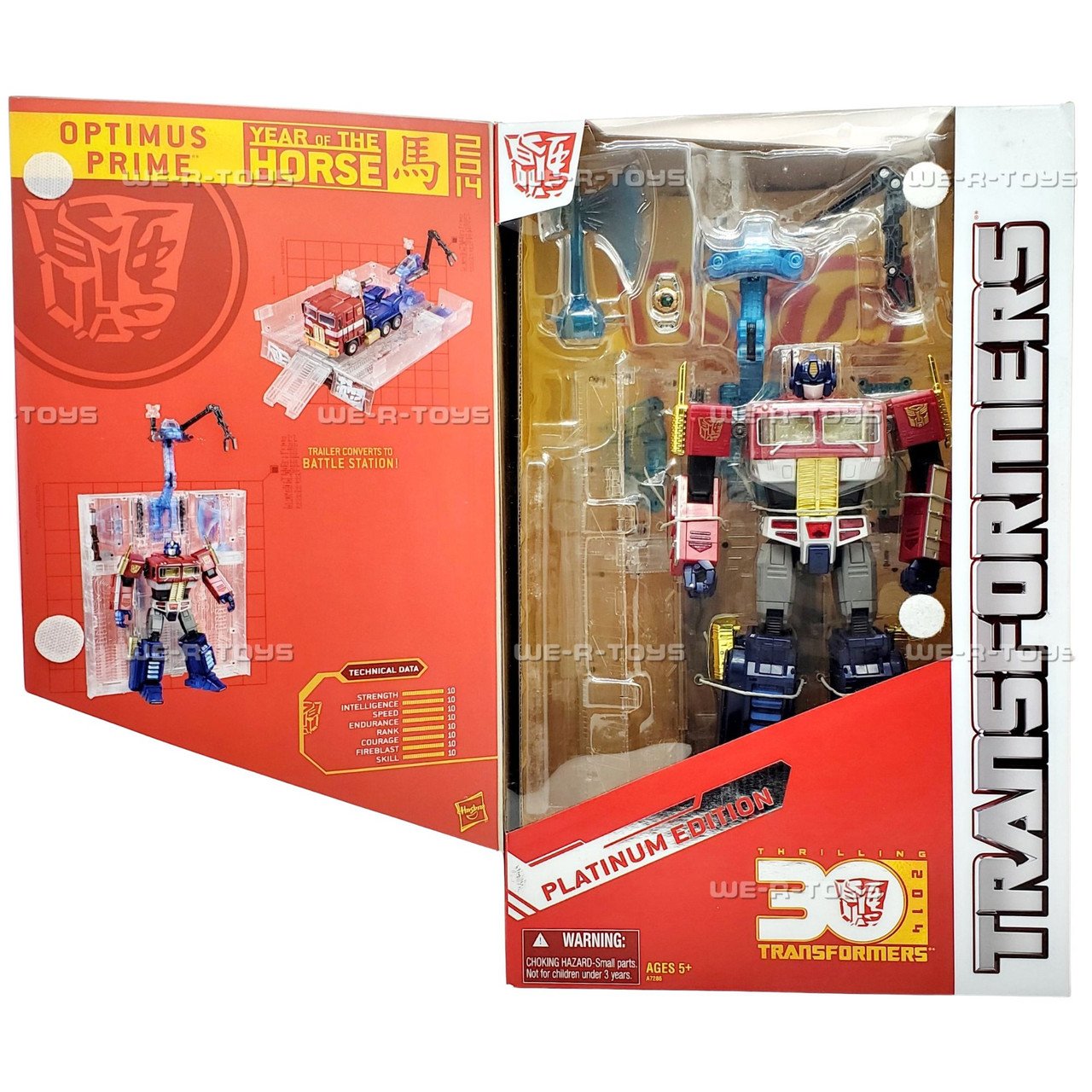 Transformers Platinum Edition Optimus Prime Year of the Horse