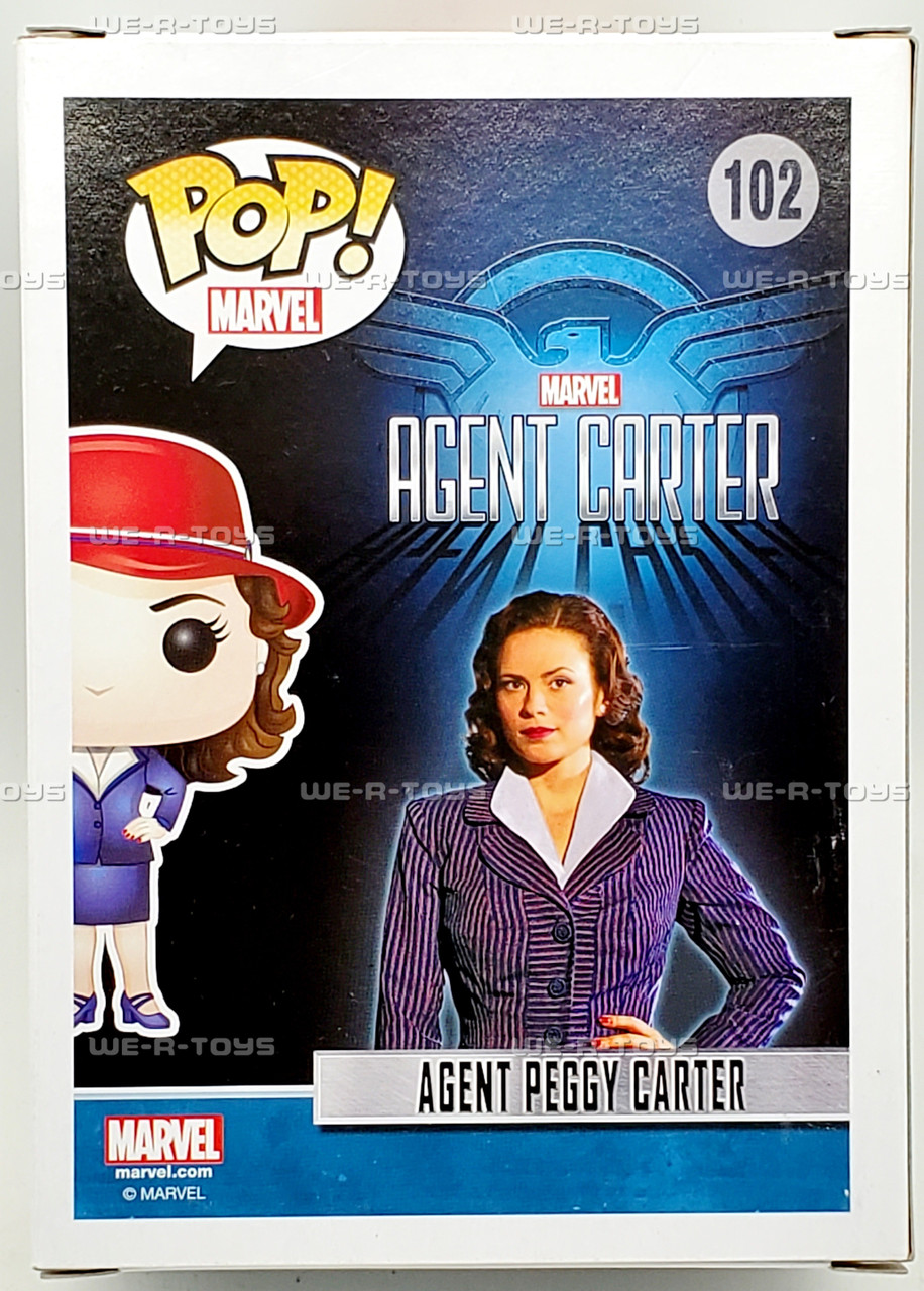 Funko POP Marvel Agent Carter with Gold Orb 102 Vinyl Figure - We-R-Toys