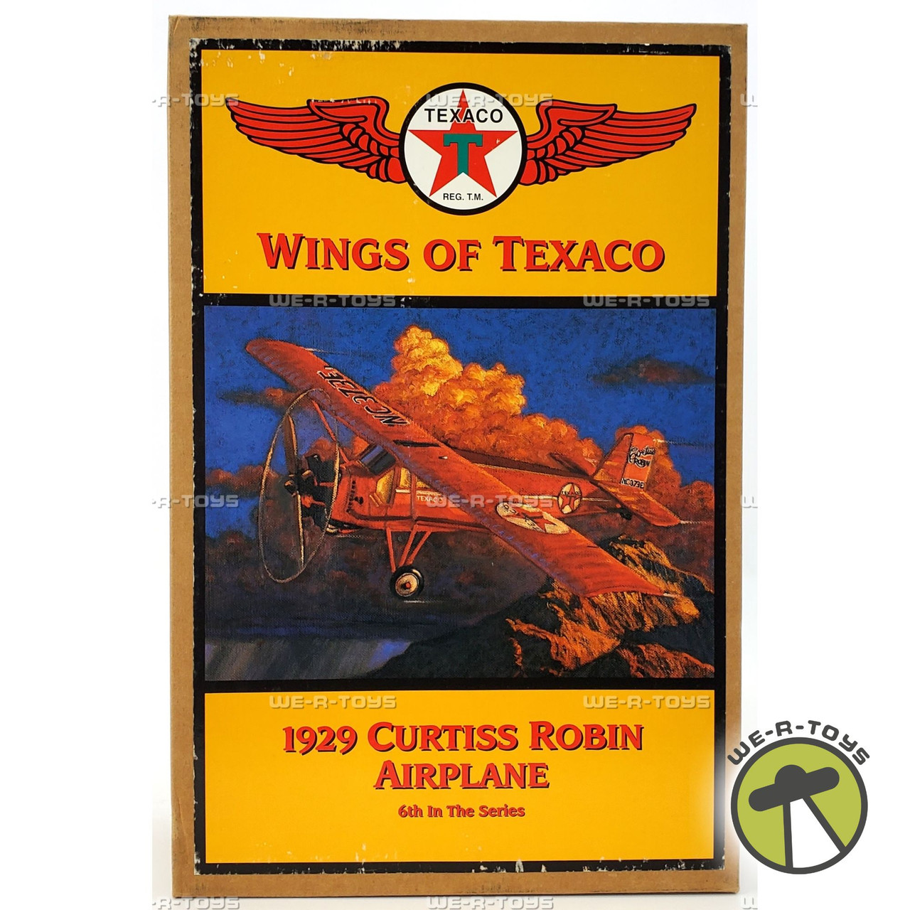 ERTL Wings of Texaco 1929 Curtiss Robin Airplane 6th In The Series 
