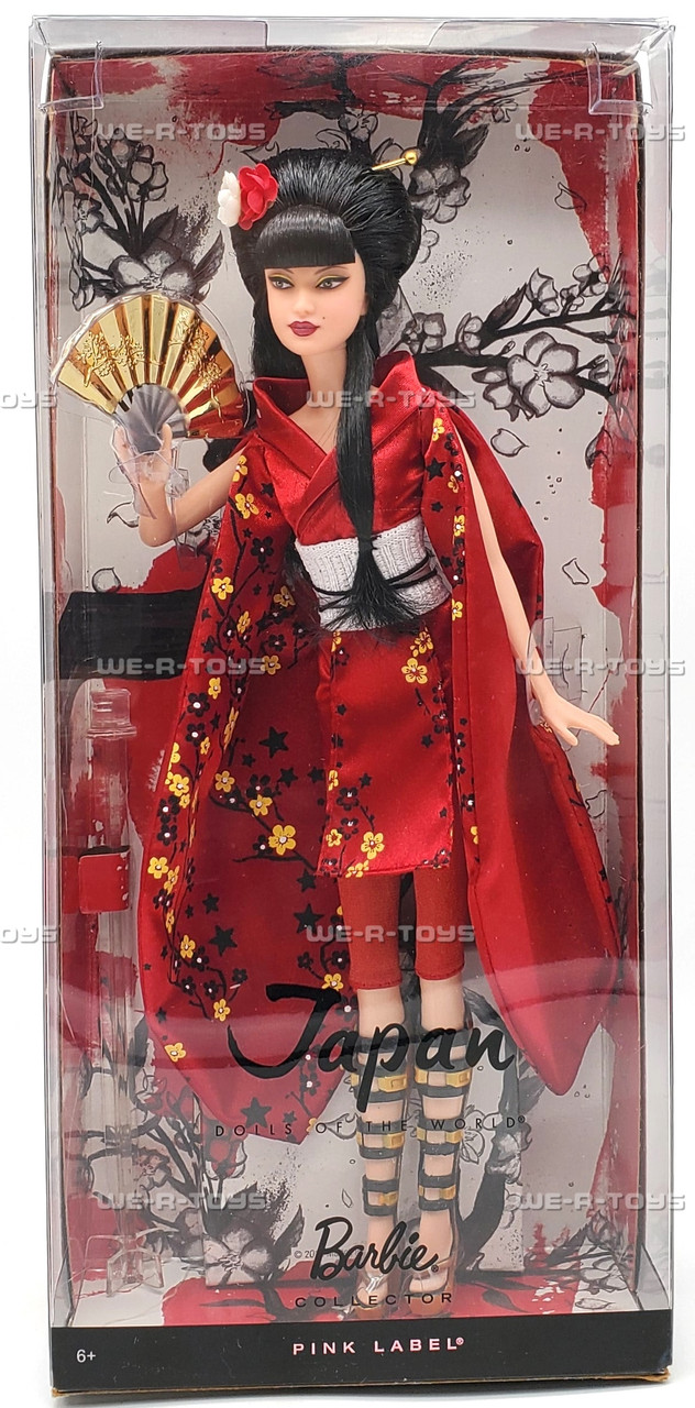 Barbie Collector Dolls of the World Japan Doll Pink Label 2010