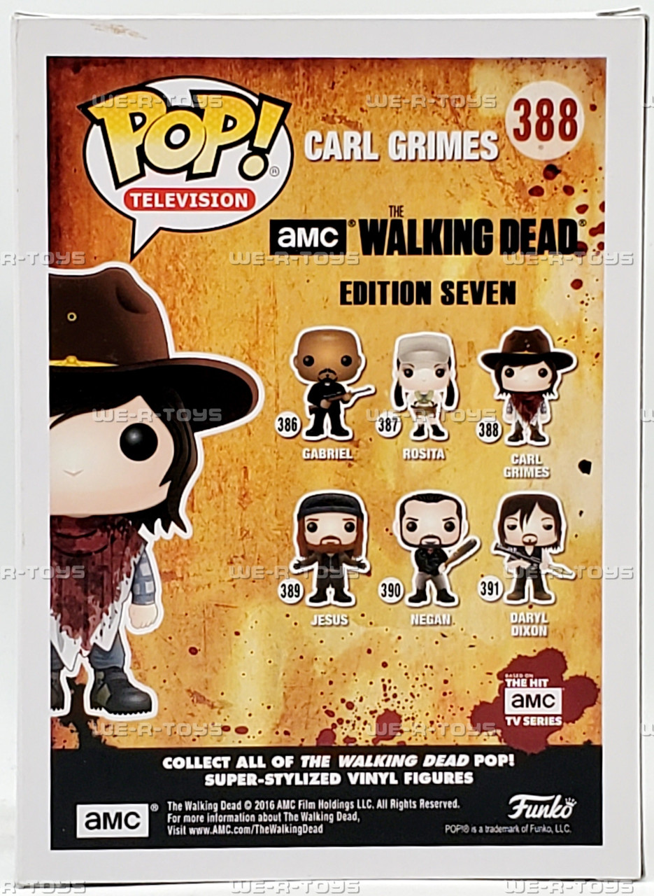 Funko POP Television The Walking Dead Carl Grimes 388 Vinyl