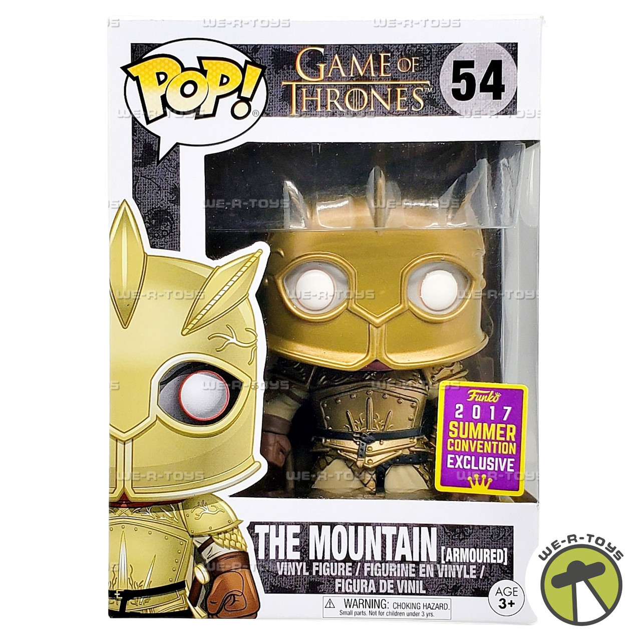 Funko POP Game of Thrones 54 The Mountain Armoured Vinyl Figure